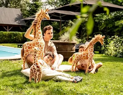 Girafas de peluche grandes