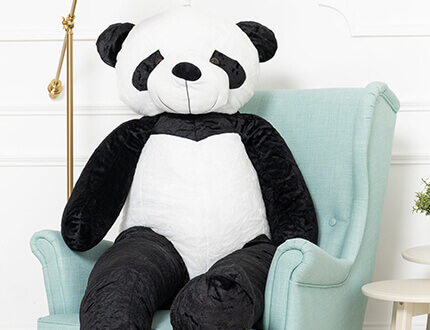 Pandas de peluche grandes