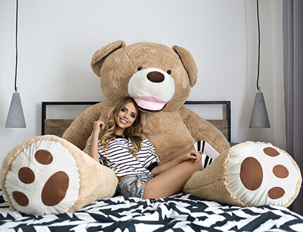 Ursinhos de peluche grandes